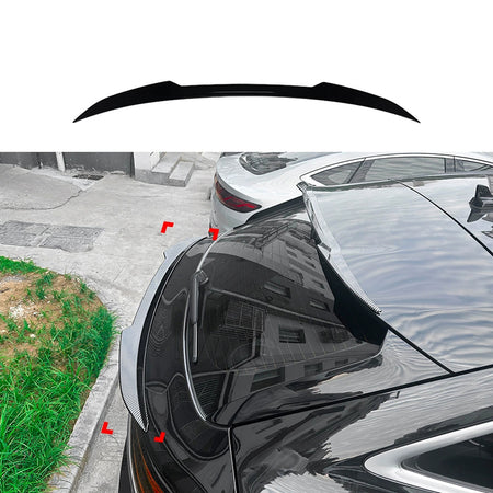 AutoStyle, Bagspoiler, ABS Blank Sort, passer til Audi Q5 (FYT) Sportback (2020-2025)