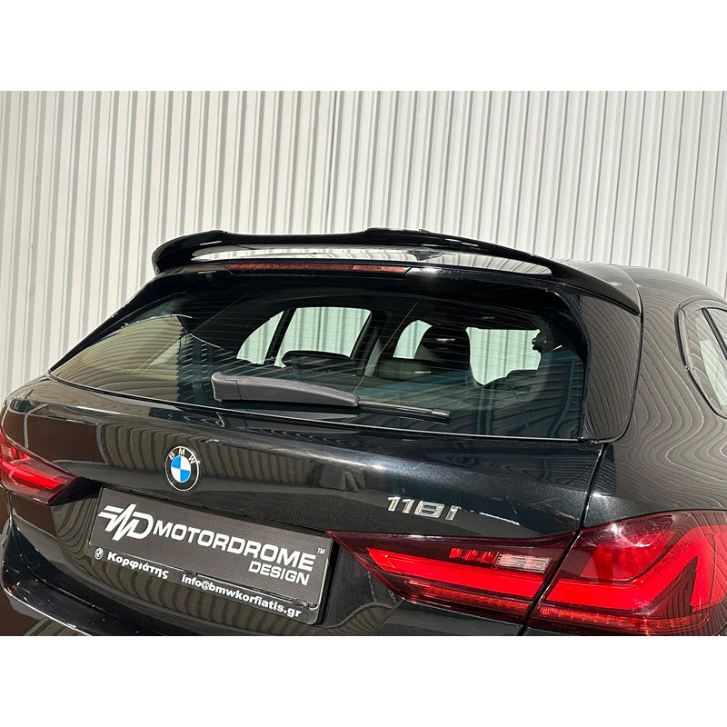 Motordrome, Tagspoiler, PU, Passer til BMW 1-Series (F40) excl. M-Sport/128ti/M135i 2019-2024, Umalet