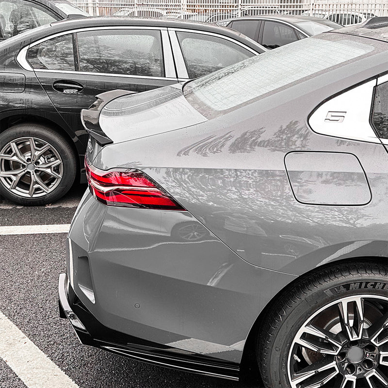 AutoStyle, Bagspoiler, Glanssort ABS, Passer til BMW 5-Series G60 Sedan 2023-