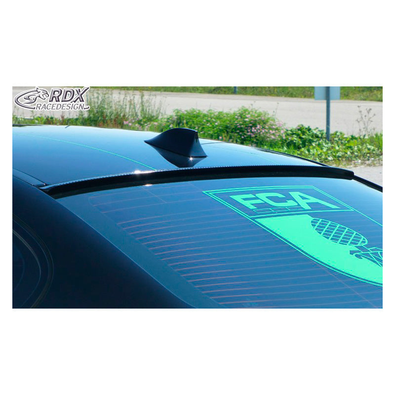 RDX Racedesign, Dachspoilerlippe passend für BMW 5er F10 Limousine 2010-2016 (ABS), Schwarz