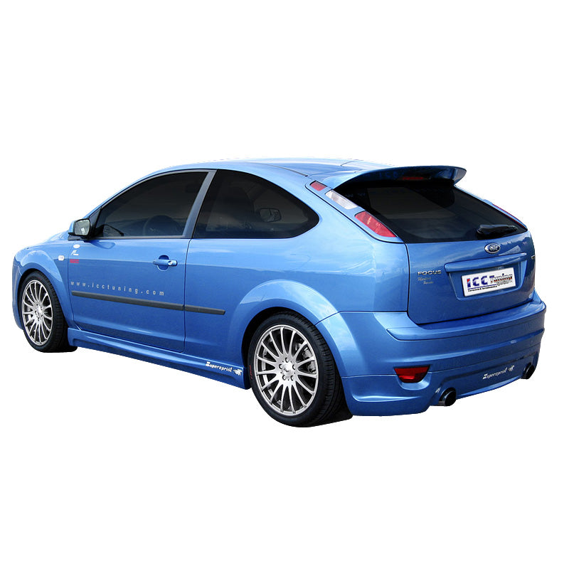 AutoStyle, Dachspoiler passend für Ford Focus II 2005-2011 WRC Look, Unlackiert