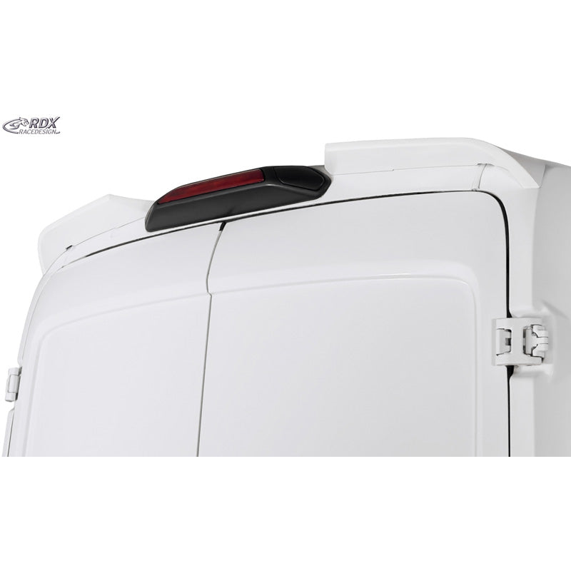 RDX Racedesign, Tagspoiler, Ubehandlet PU-Rim, Passer til Ford Transit H2 2014-2019 & 2019-