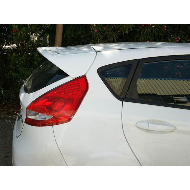 Motordrome, Dachspoiler passend für Ford Fiësta VII Facelift 2013-2017 + Bremslichtaussparung (PU), PU-Rim, Unlackiert