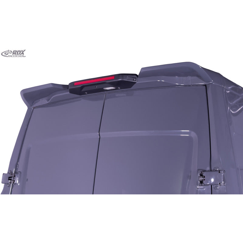 RDX Racedesign, Tagspoiler, PU-Rim, Passer til Iveco Daily H2 2014-2019 & 2019-, Ubehandlet