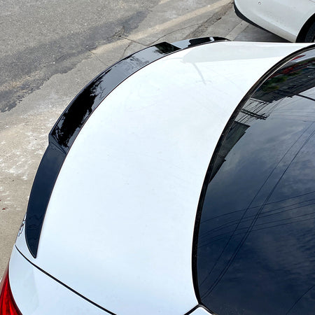 AutoStyle, Bagspoiler, Blank Sort, passer til Mercedes C-Class W205 Sedan (2014-2021)