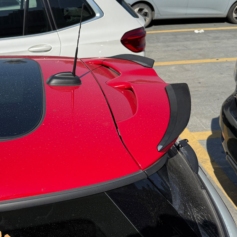AutoStyle Roof spoiler (Spoiler Cap) suitable for Mini F55/F56 Cooper S JCW 2013-2024 (ABS Glossy Black)