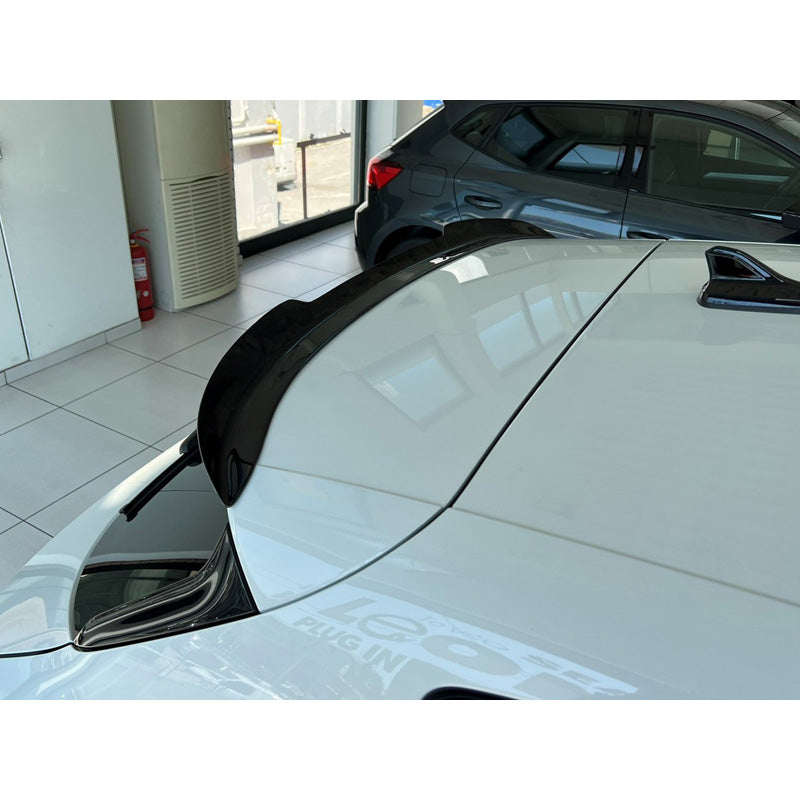 Motordrome, Dachspoiler (Spoiler Cap) passend für Seat Leon IV HB 5-türer 2020- (ABS), Schwarz