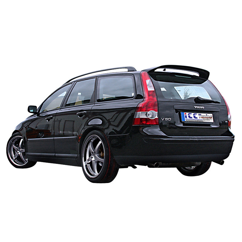 AutoStyle, Dachspoiler passend für Volvo V50 2004-, Polyester, Unlackiert
