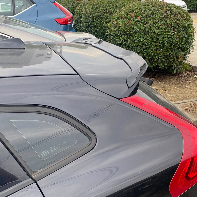 AutoStyle, Tagspoiler, ABS Blank Sort, passer til Volvo V40 (2012-2019) inkl. R-Design