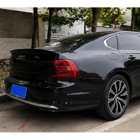 AutoStyle, Bagspoiler, ABS Blank Sort, passer til Volvo S90 II Facelift (2020-)