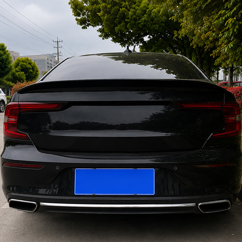AutoStyle, Bagspoiler, ABS Blank Sort, passer til Volvo S90 II Facelift (2020-)