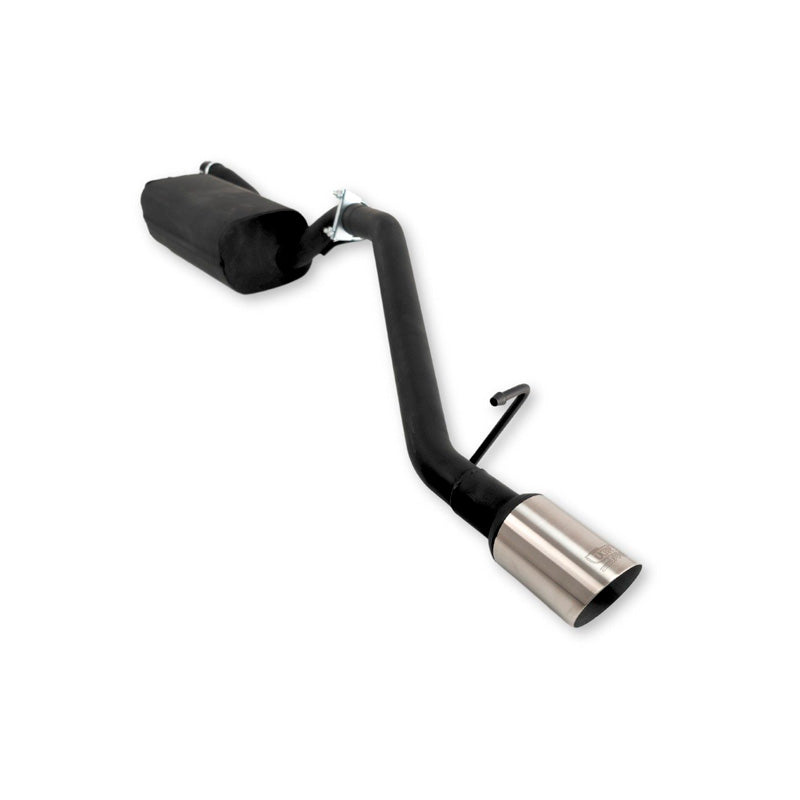 Ulter Sport, Sportauspuff passend für Ford Focus II HB 1.4 16V 59kW/1.6 74/77/85kW/1.8 16V 92kW/2.0 16V 107kW/1.8 TDCi 85kW 2005-2010 NS1 80mm, Stahl, Schwarz