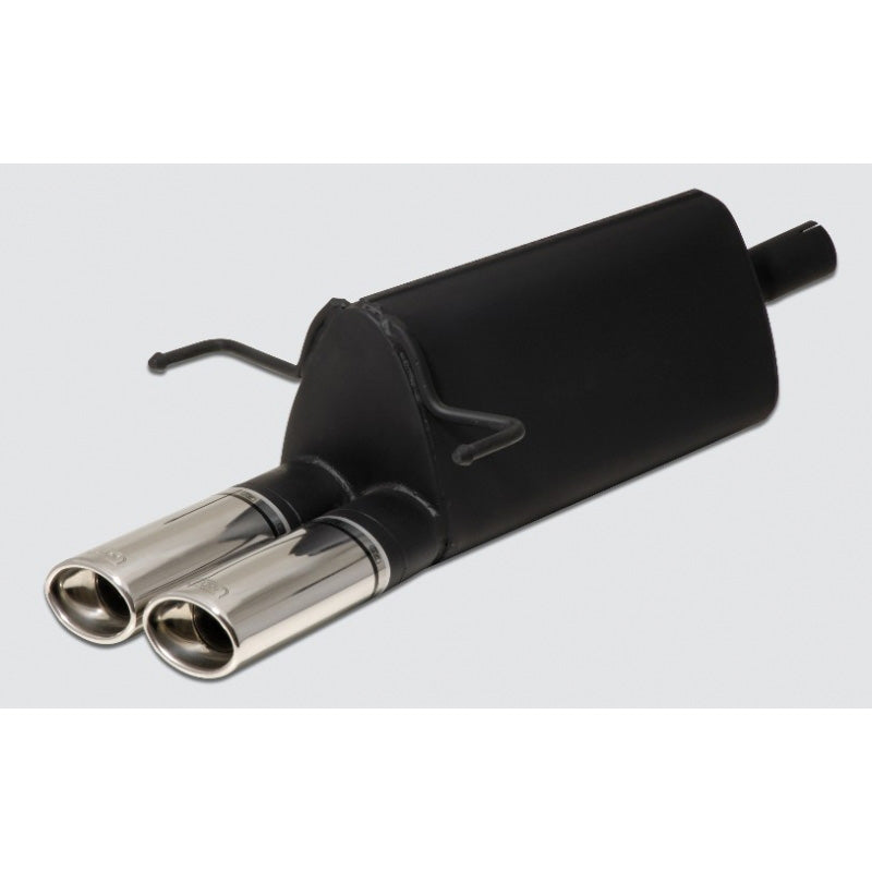 Ulter Sport, Sportudstødning, Rustfrit stål, Passer til Opel Astra H HB 1.4i/1.6i/1.8i (2004-2009), 2x 95x65mm