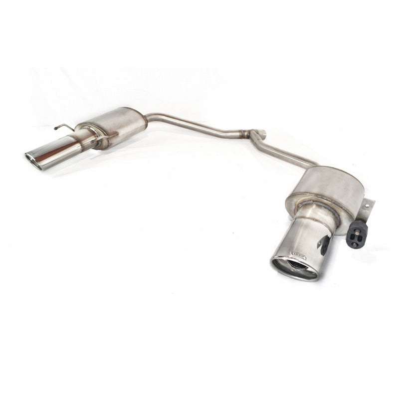 Ulter Sport, Dobbeltrør sportudstødning, Rustfri stål, Passer til Opel Insignia FWD Combi 2.0 CDTi 118kW (2008-2012), 120x80 mm