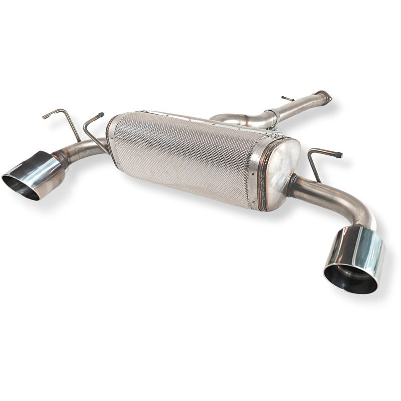 Ulter Sport, stainless steel double sport exhaust suitable for Toyota GR Yaris Mk2 2024- 206kW 2x115mm