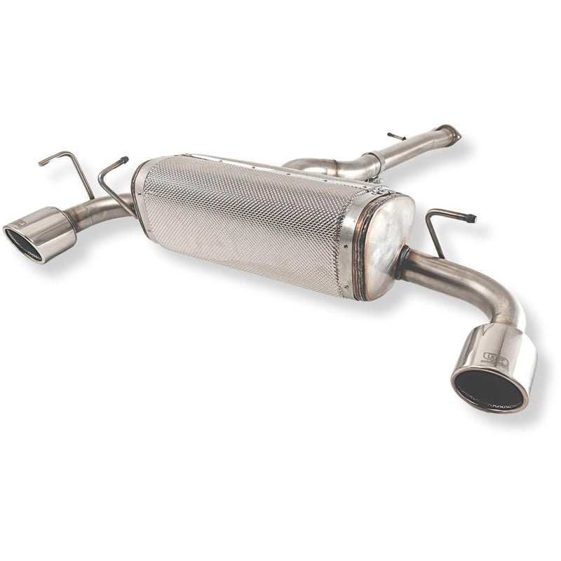 Ulter Sport Double stainless steel sport exhaust suitable for Toyota GR Yaris Mk1 2020-2024 192kW 2x100mm RS