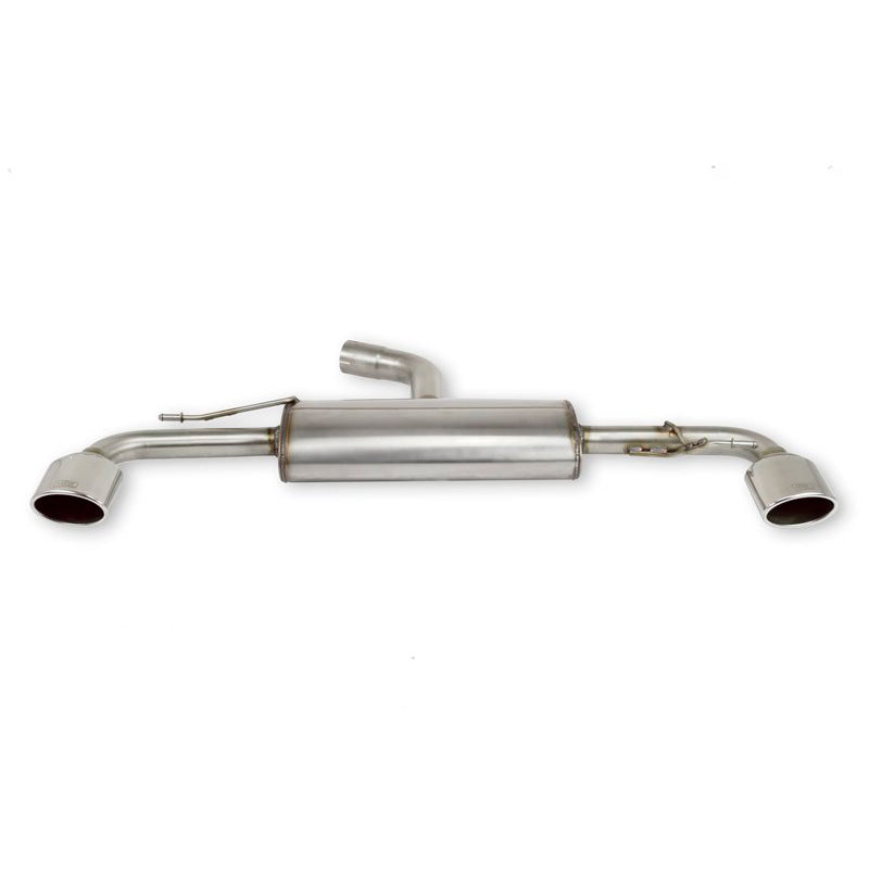 Ulter Sport Double stainless steel sport exhaust suitable for Volkswagen Scirocco III 1.4TSi 90/118kW/2.0TDI 103/110/135kW 2008-2018 120x80mm